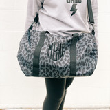  Duffle Bag - Black Cheetah