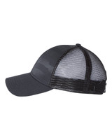 Debossed Flag Hat - Black