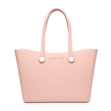 Textured Pink Large Versa Tote 