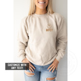 Monogrammed Crewneck Sweatshirt – Southern Touch Monograms