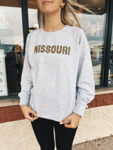 Missouri Lightweight Crewneck Sweatshirt