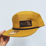 Mustard Yellow Missouri Patch Men's Hat