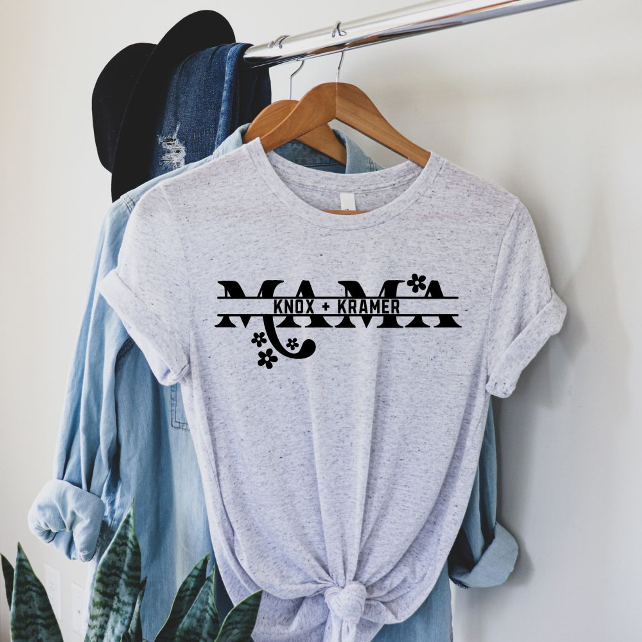 Custom White Mama Tee