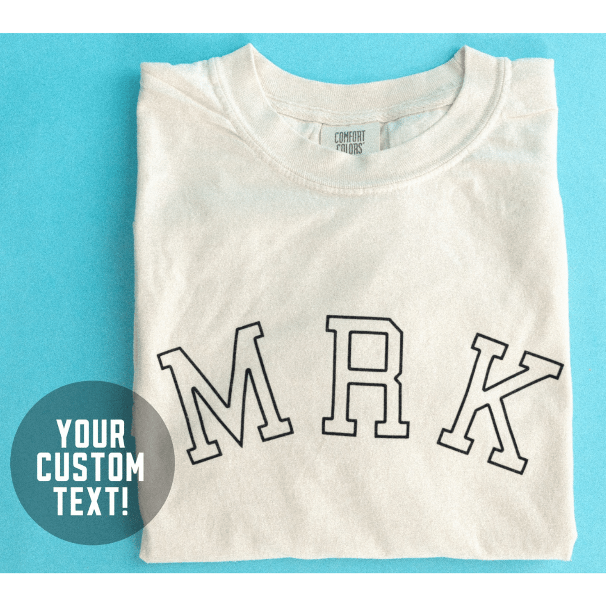 Custom Ivory Comfort Colors Tee