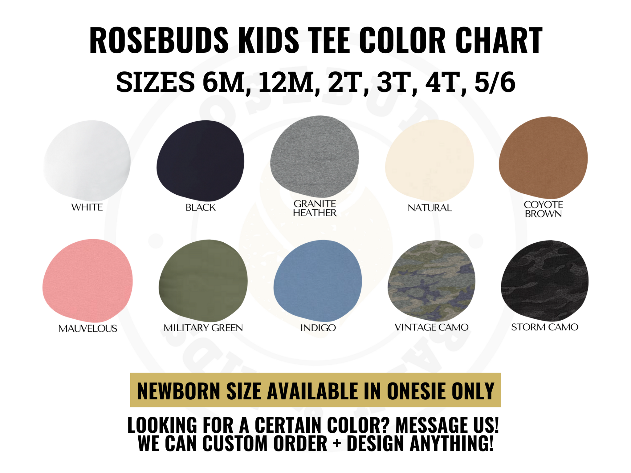 Custom Kids Name Tee | 10 Colors Available 
