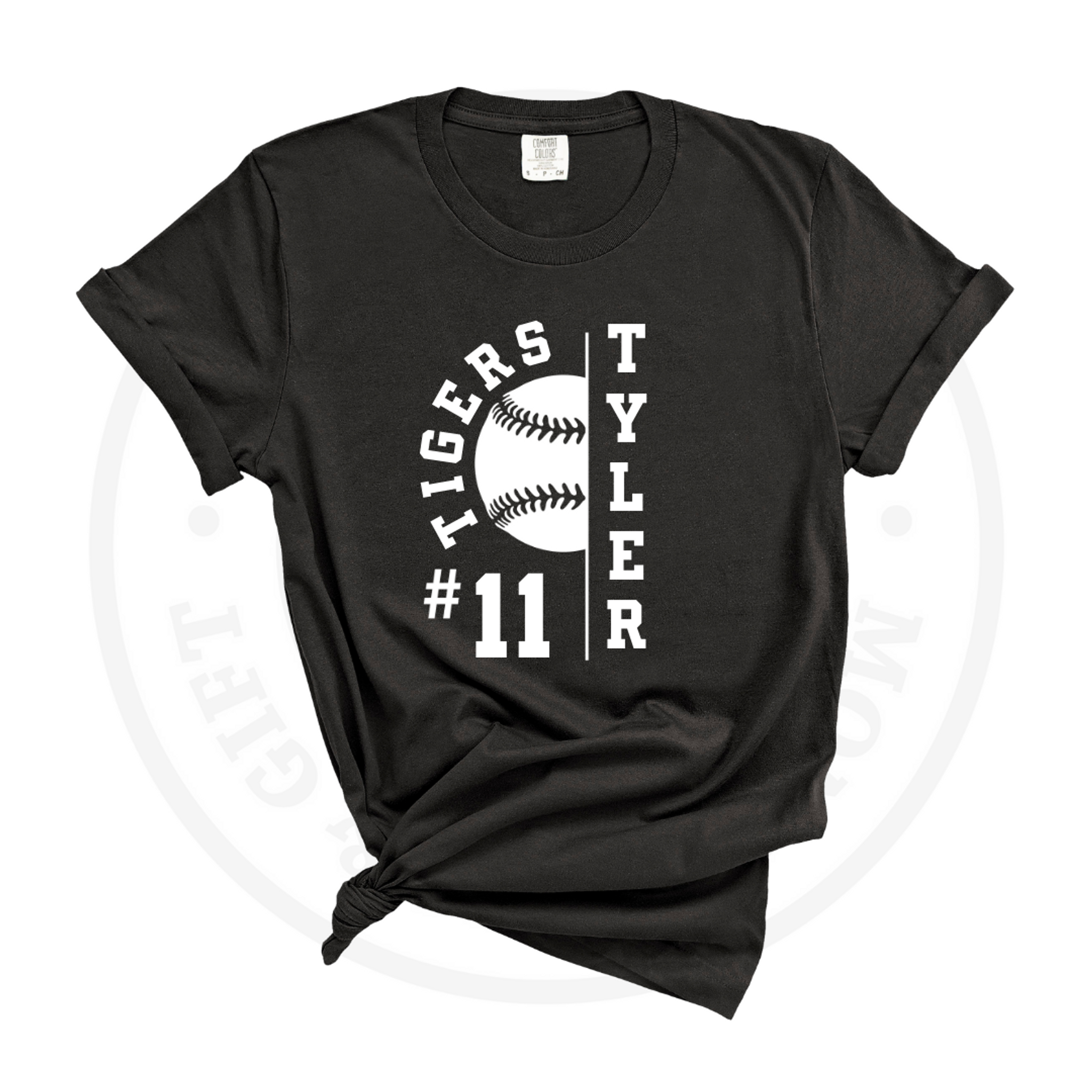 Custom Baseball Team Graphic Tee