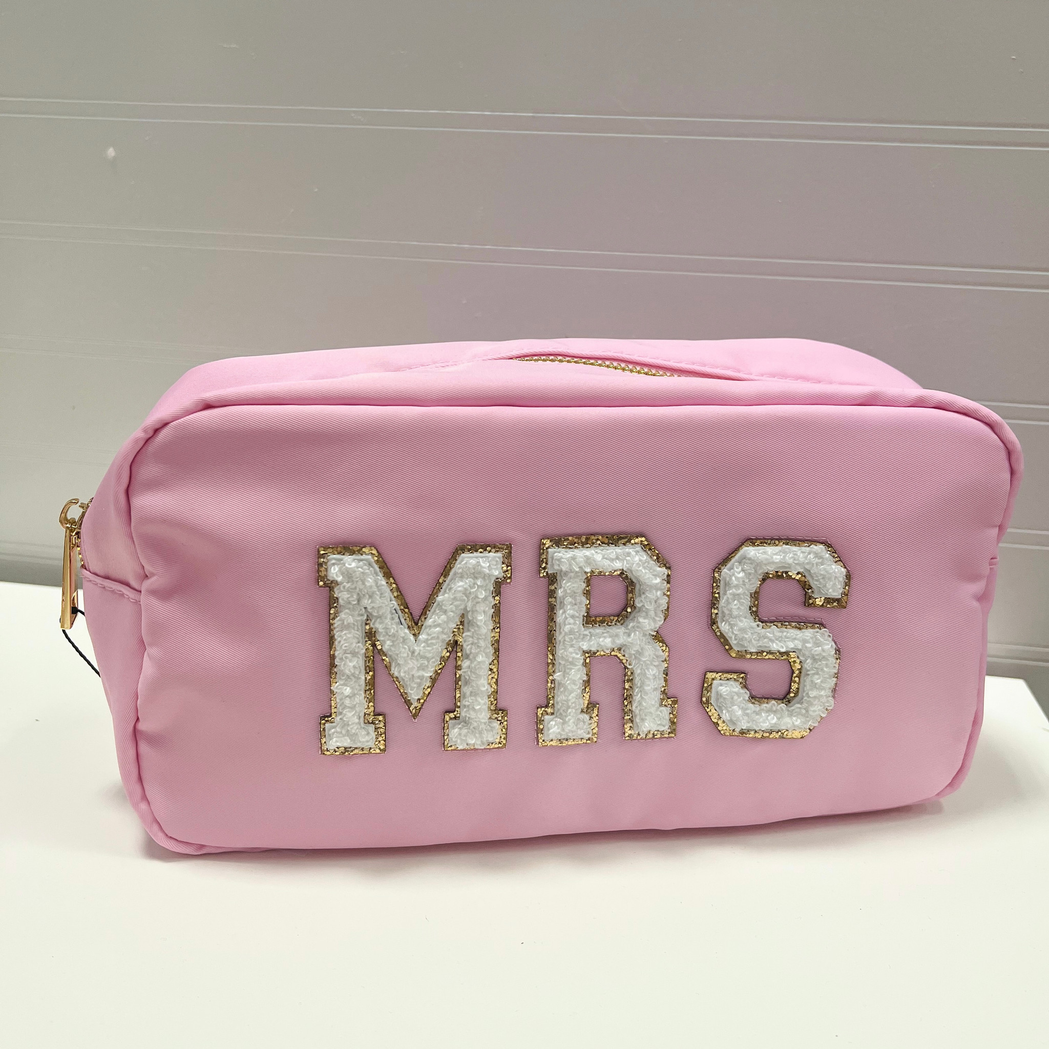 Mrs. Bright Pink Large Pouch