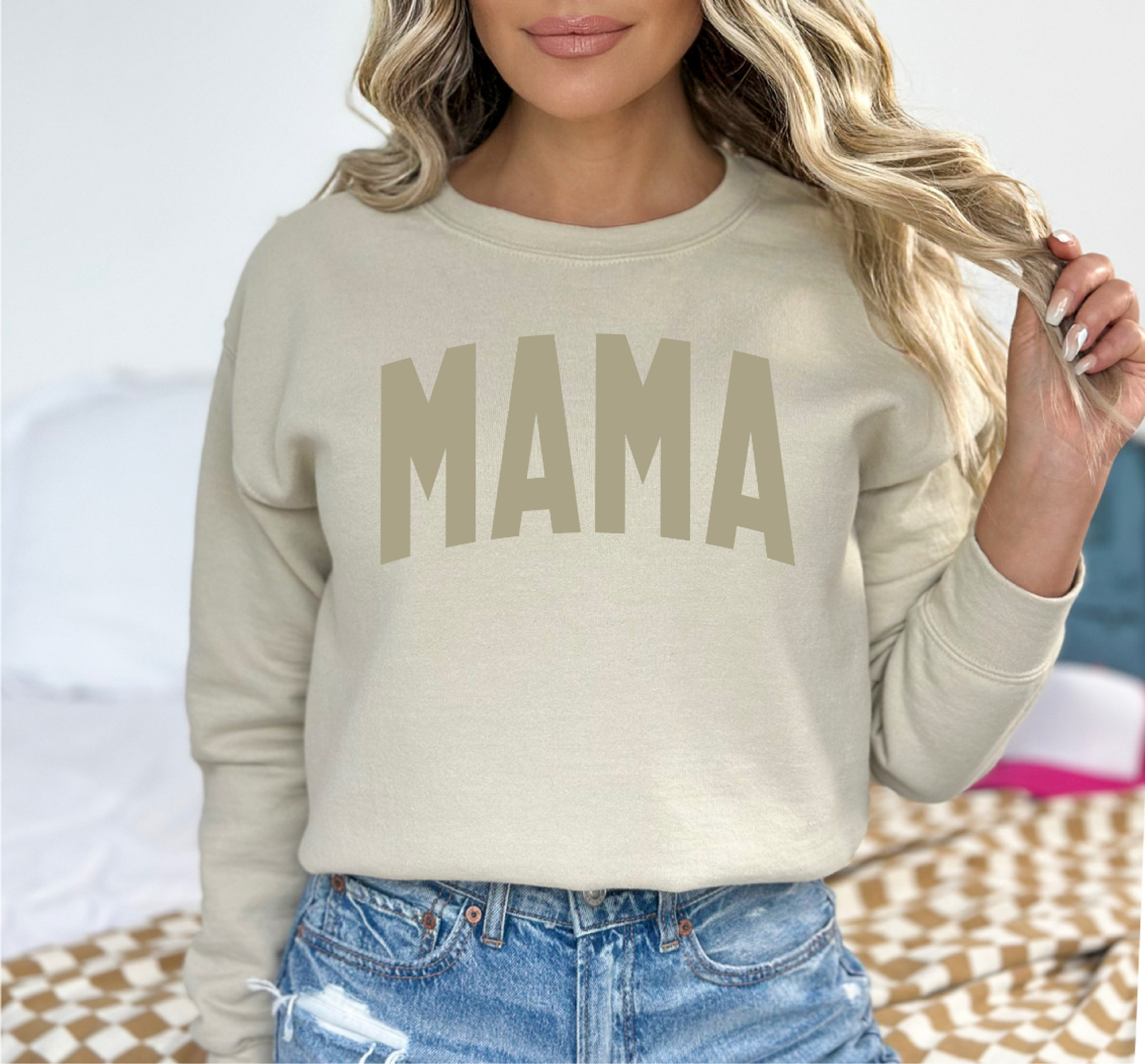 MADE TO ORDER | Mama Neutral Tee or Sweatshirt