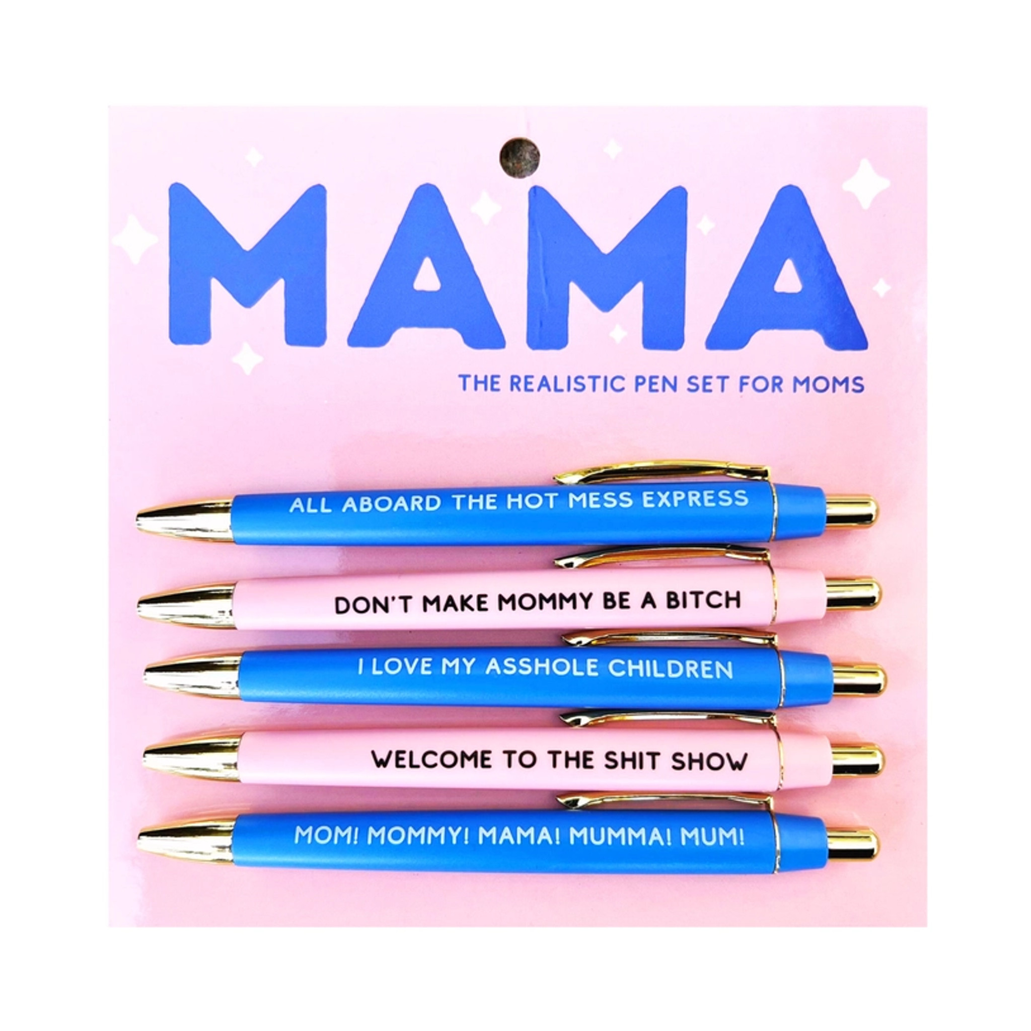 Funny Mama Pen Set