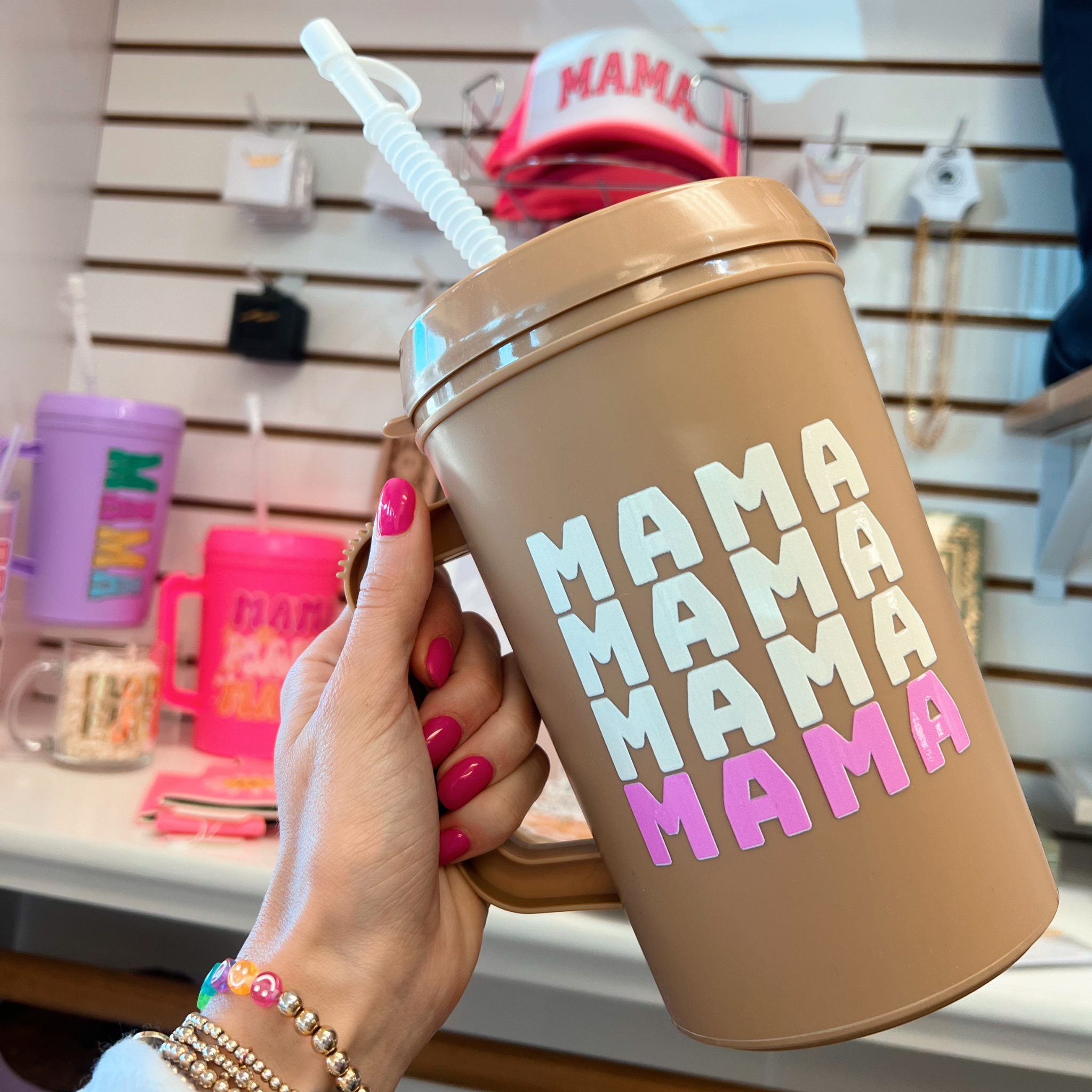 Neutral Mama Stacked Jumbo Mug