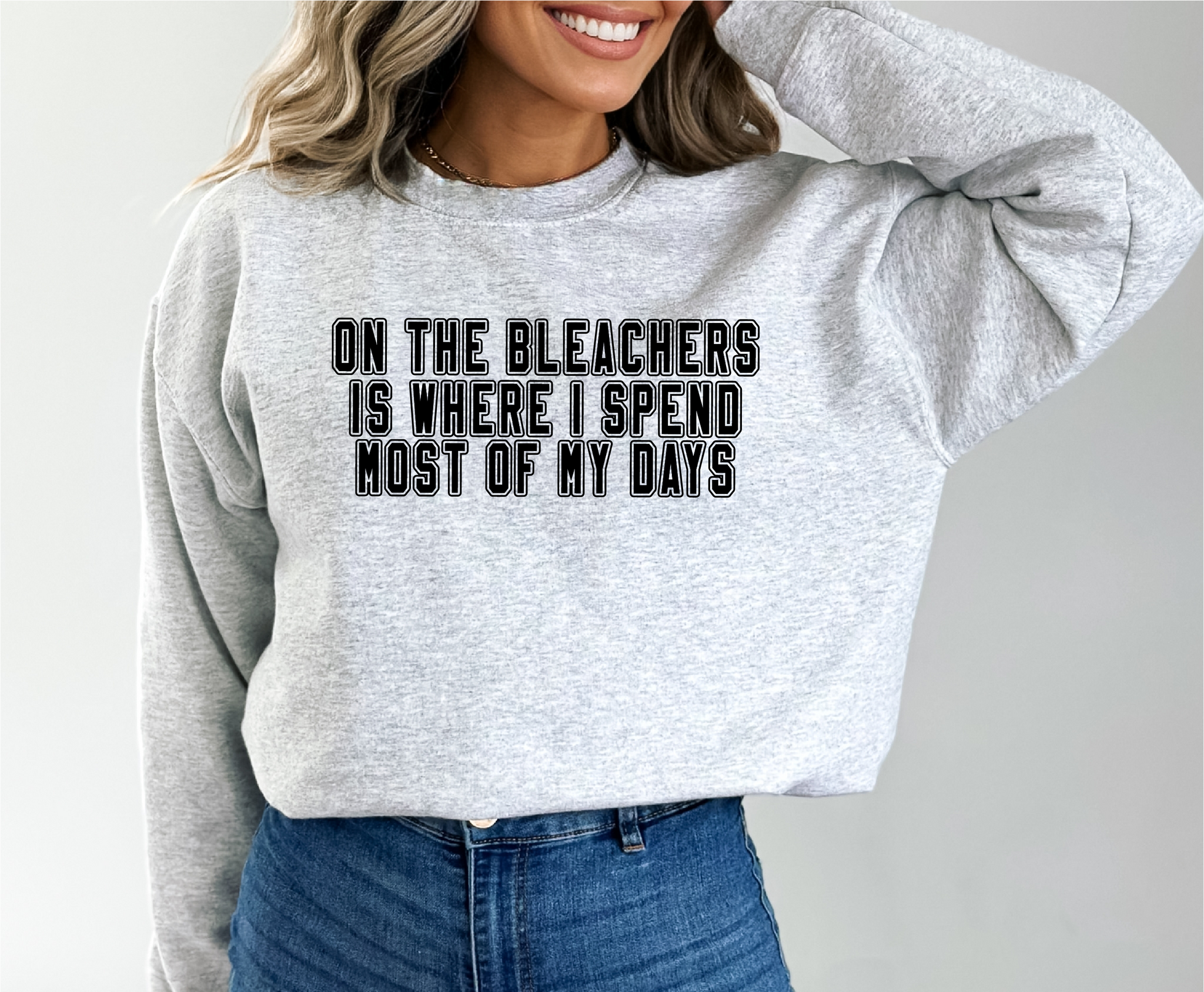 MADE TO ORDER | On the Bleachers Sports Mom Tee or Sweatshirt
