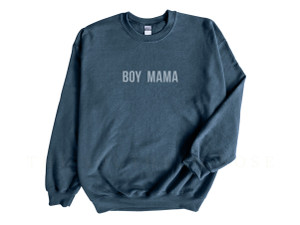 Custom Embroidery Text Sweatshirt