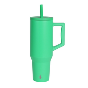 Vivid Green Commuter 4 Oz Handle Tumbler