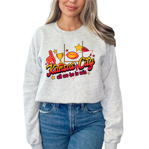 RTS | Kansas City Ombre All We Do Is Win Sweatshirt