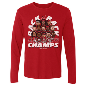 ADULT ONLY | Red KC 2023 Champs Long-Sleeve