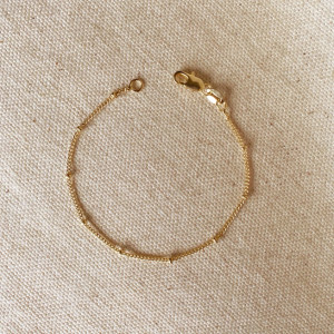 Gold Filled Satellite Bracelet
