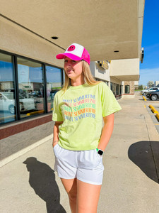 Sweet Summertime Washed Graphic Tee