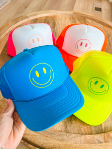 Smiley (Blue) LE Trucker Hat 