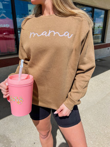 Mama Chain Stitch Sweatshirt