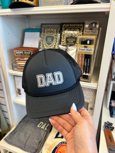 Dad Two-Tone Block Trucker Hat