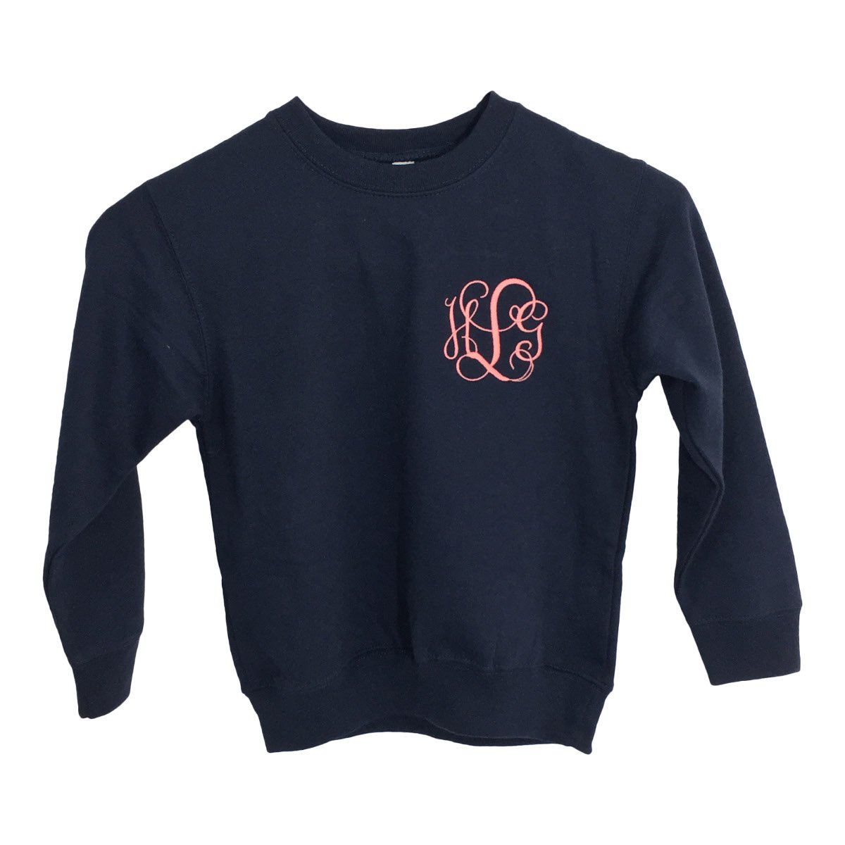 Monogrammed Crewneck Sweatshirt – Southern Touch Monograms