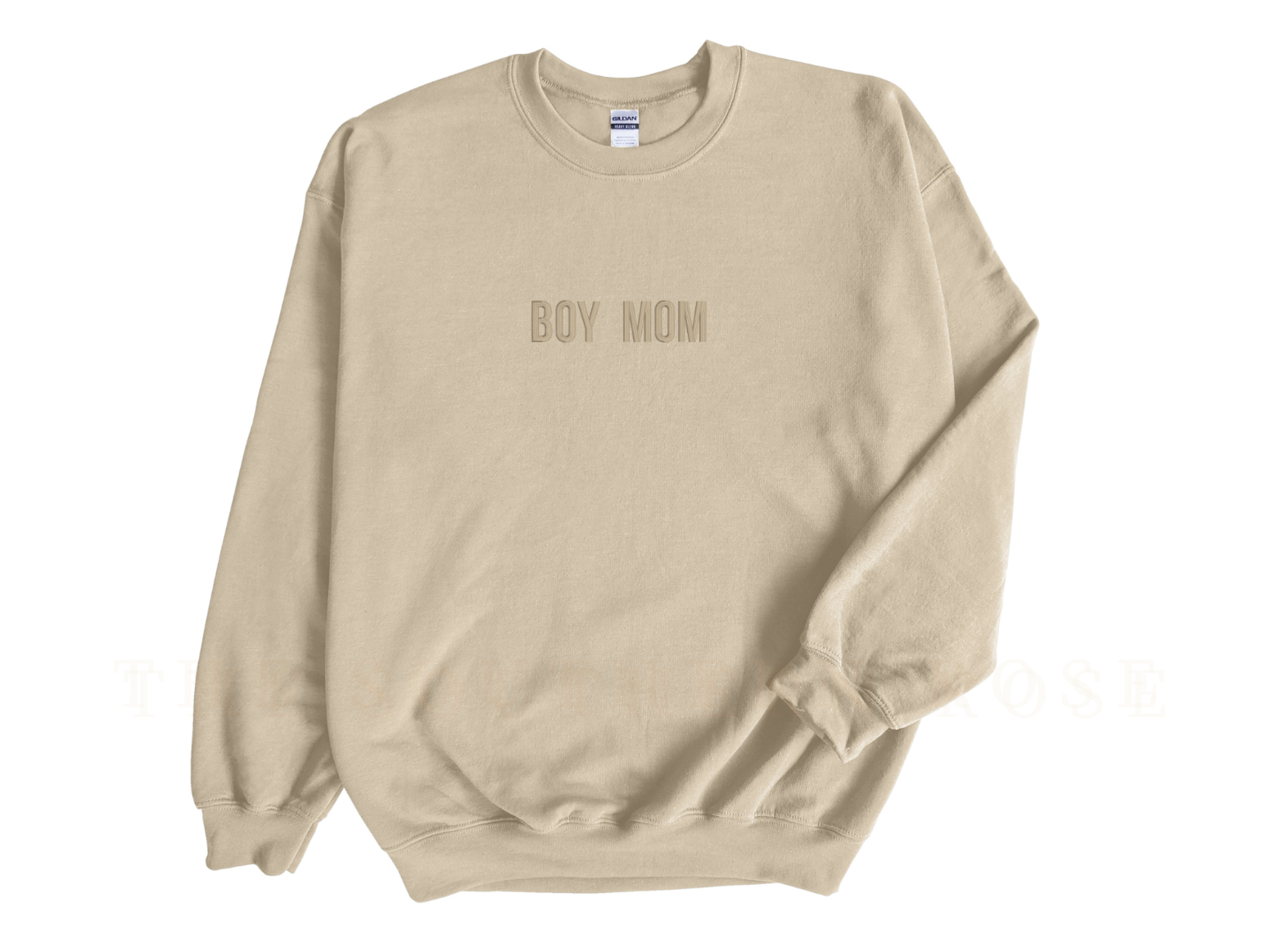 Custom Embroidery Text Sweatshirt