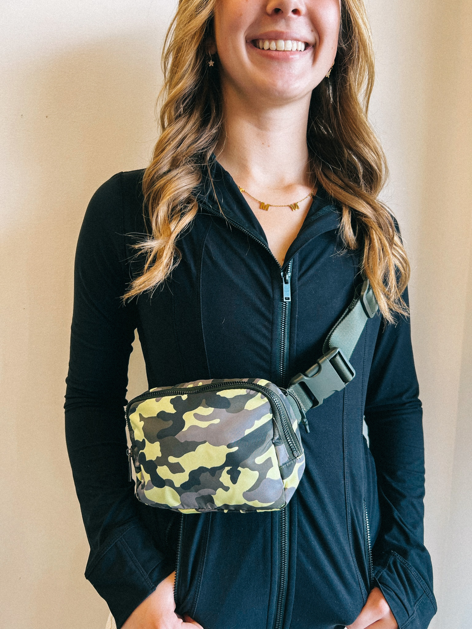 Neon Camo Utility Belt Bag