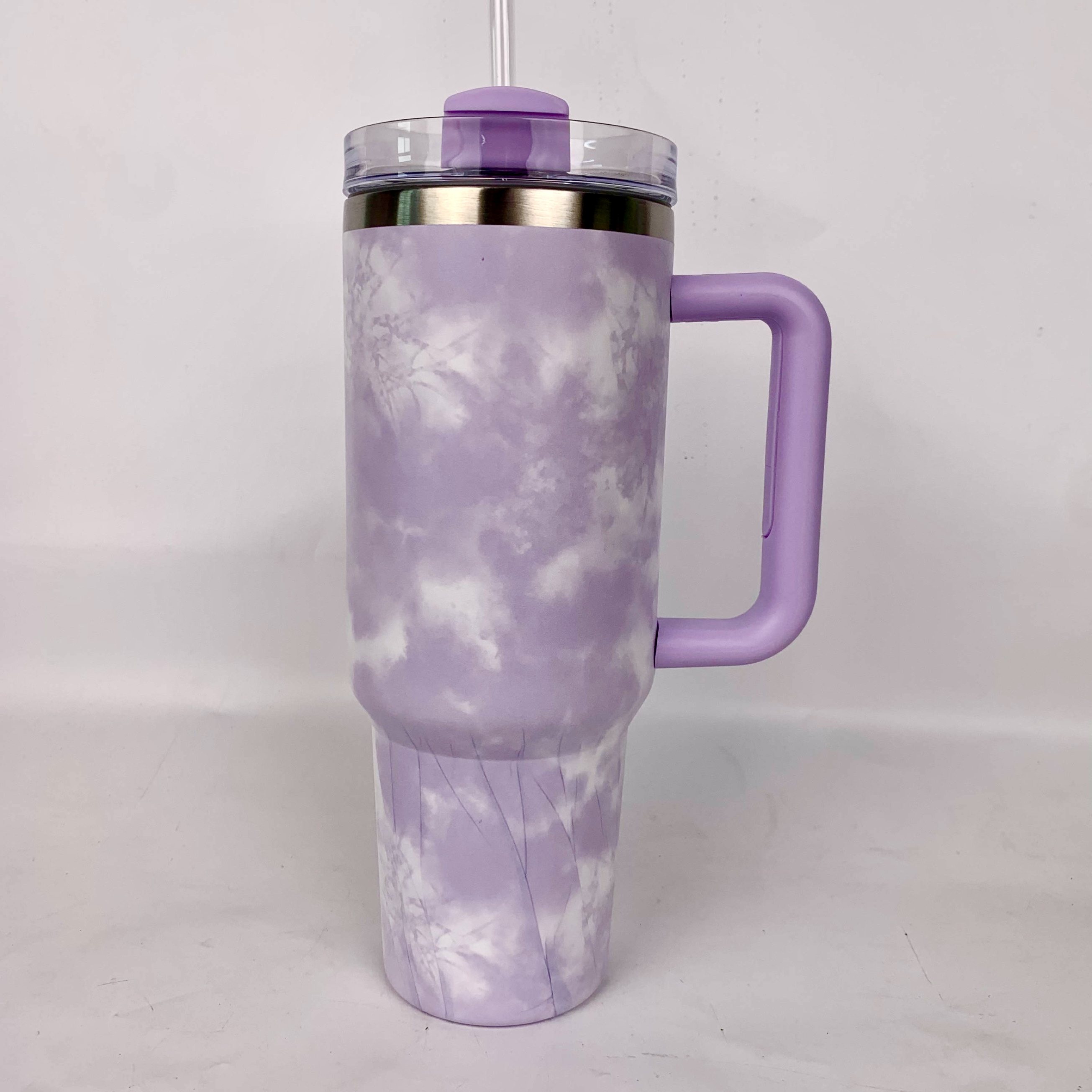 40 OZ Tumbler w/ Handle, Grey