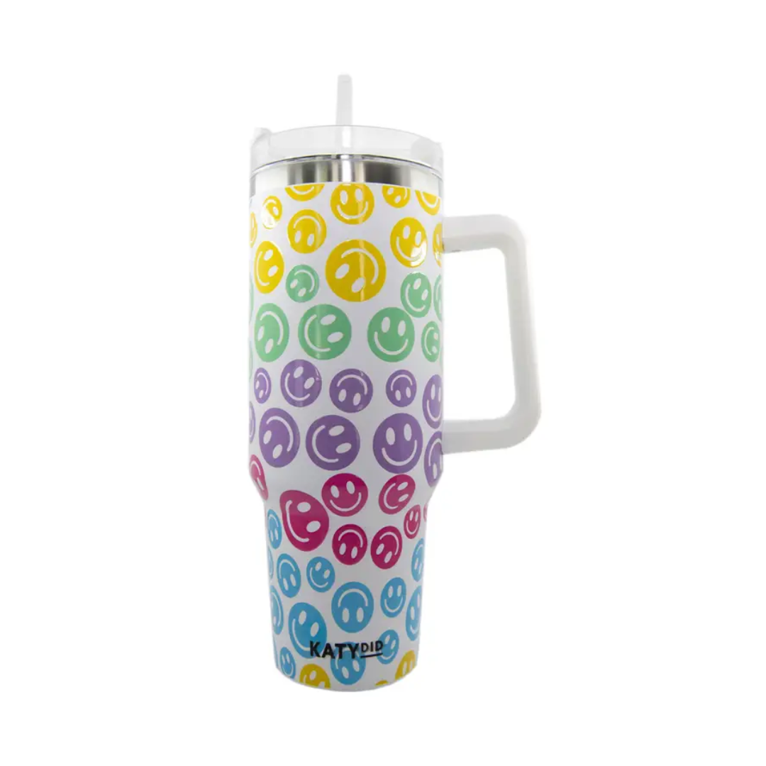 Pastel Tumbler, 40 Ounces With Handle