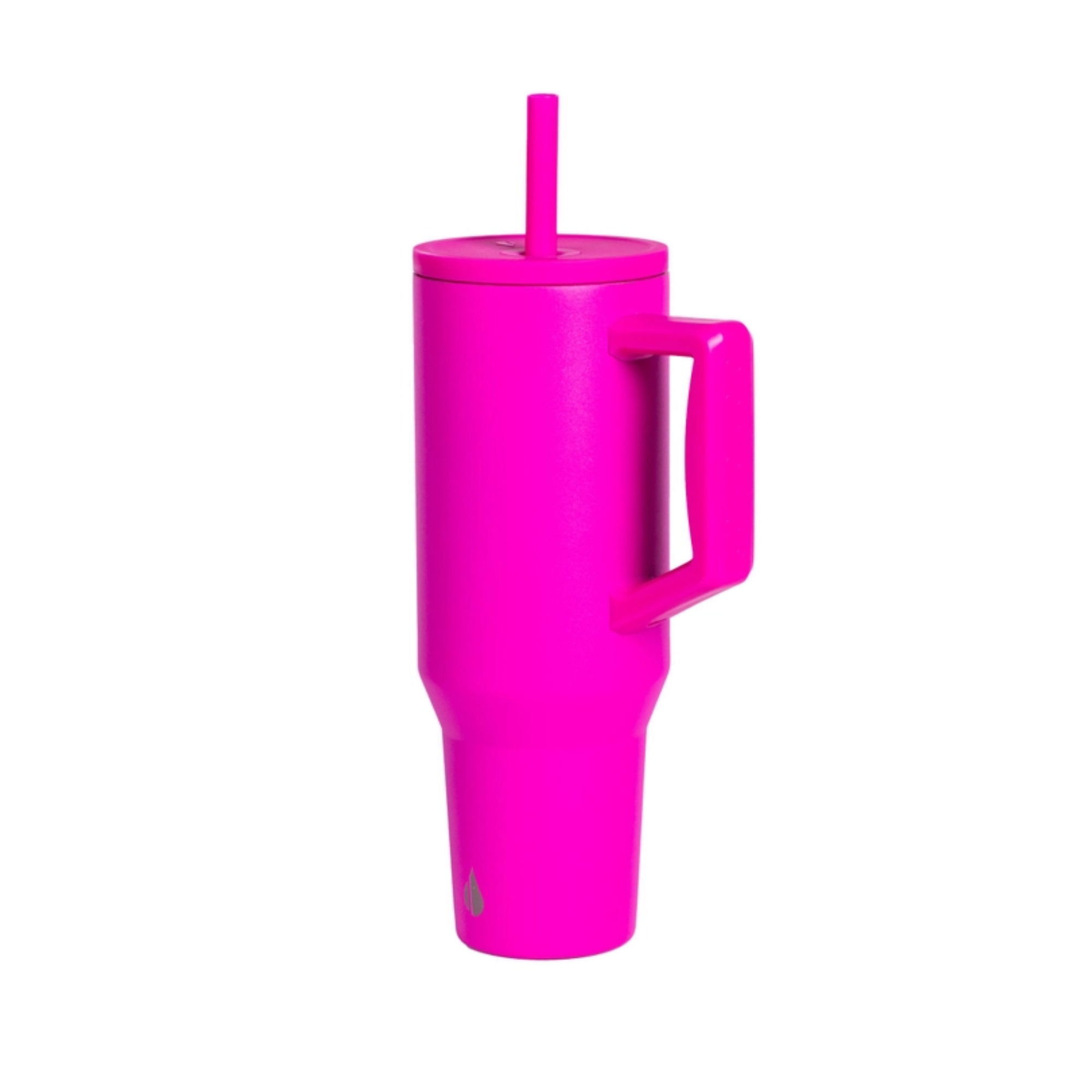 Hot Pink - 40oz Stainless Steel Tumbler w/ Handle – Tea-Shirt Shoppe