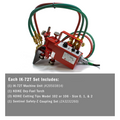 IK-72T | Portable Rail Guided Touch-And-Go Oxy-Fuel Cutting Machine