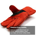Fully Leather Kevlar-Seamed Welding Gloves