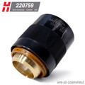 Hypertherm® HPR-XD® Nozzle Retaining Cap: Aluminum, 200A (220759)