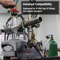 Oxy-Fuel Manifold with Snap Valves (Metering Valve Included)