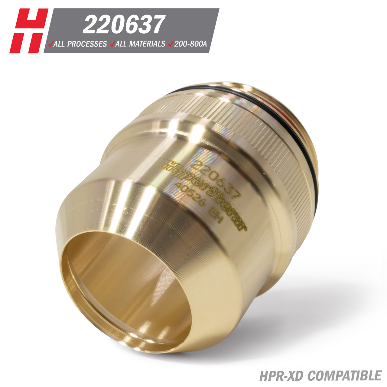 Hypertherm® HPR-XD® Shield Cap: 200-800A (220637)