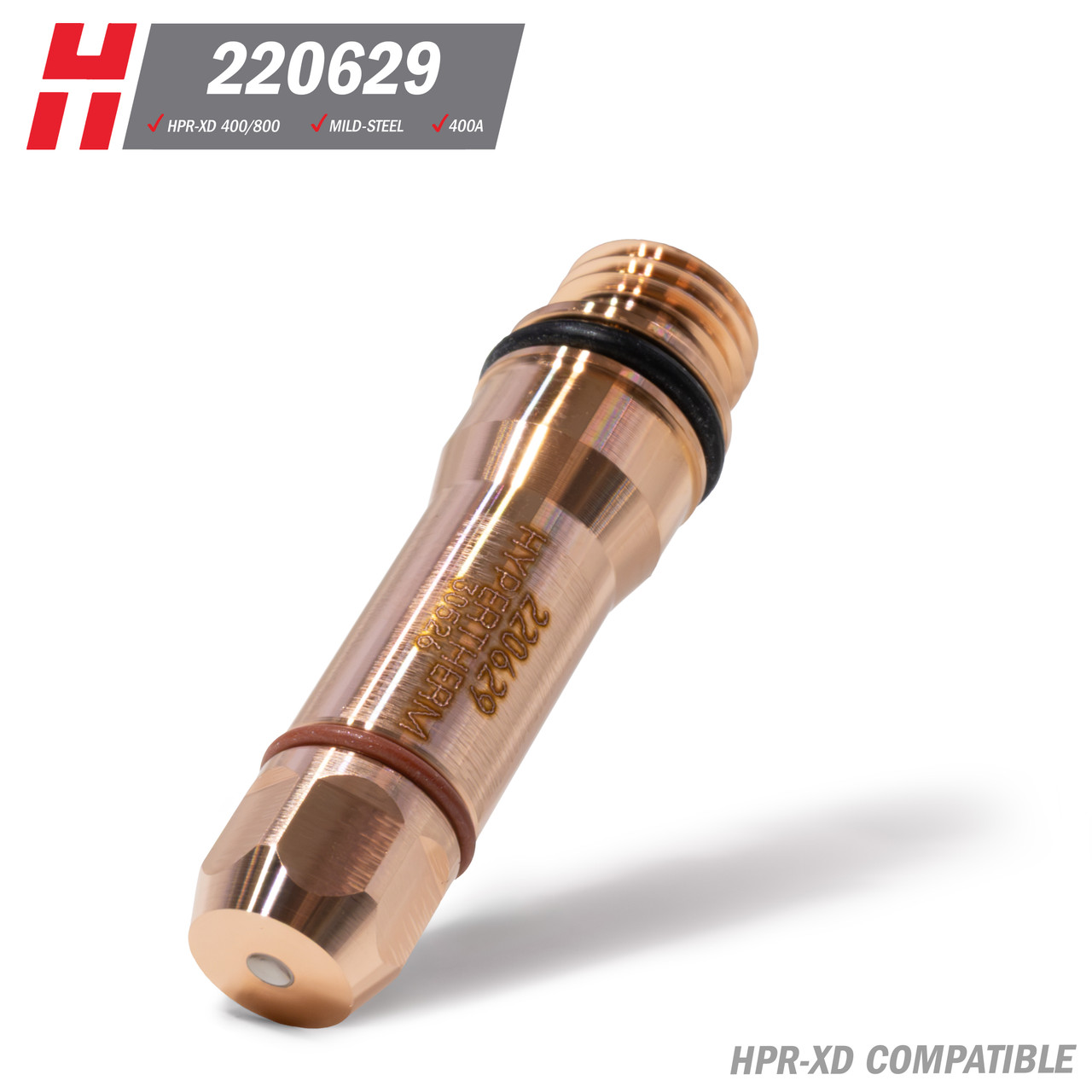 Hypertherm® HPR-XD® Electrode: Mild Steel, 400A (220629)