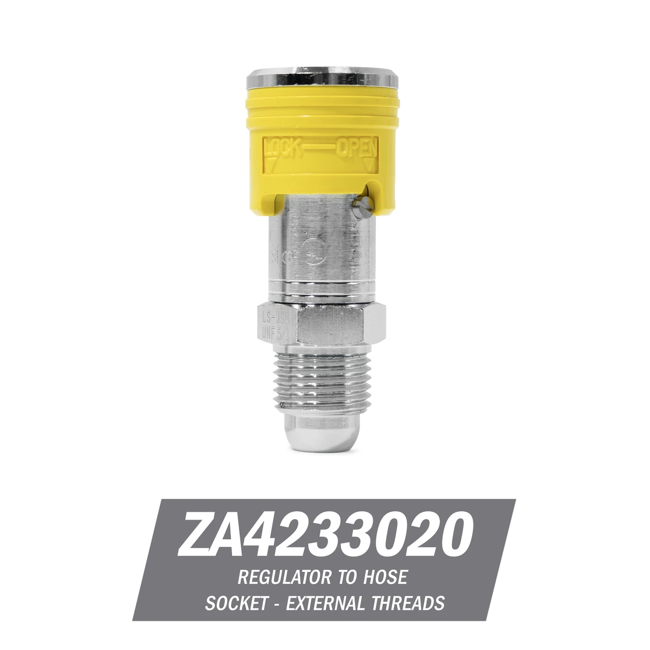 Inert Coupler Socket - Regulator to Hose