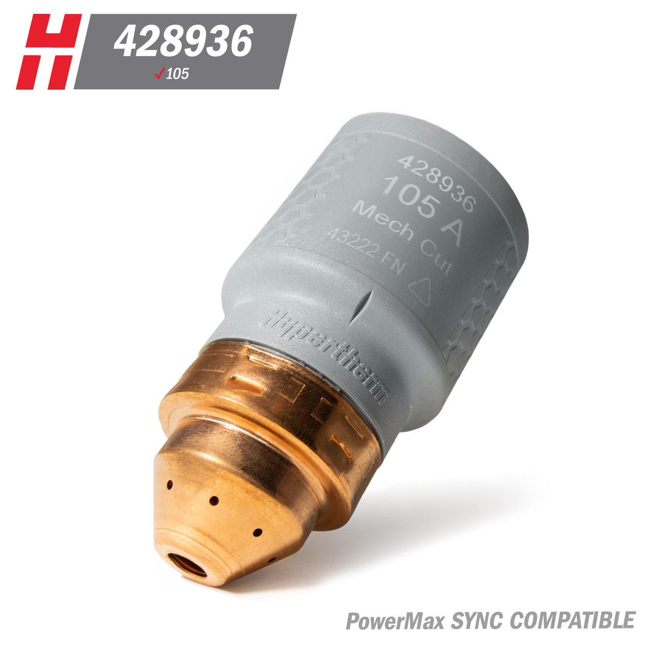 メンテナンス MAX  CN-330FP Hypertherm® PowermaxSYNC® 65A Mechanized Cartridge (428930)