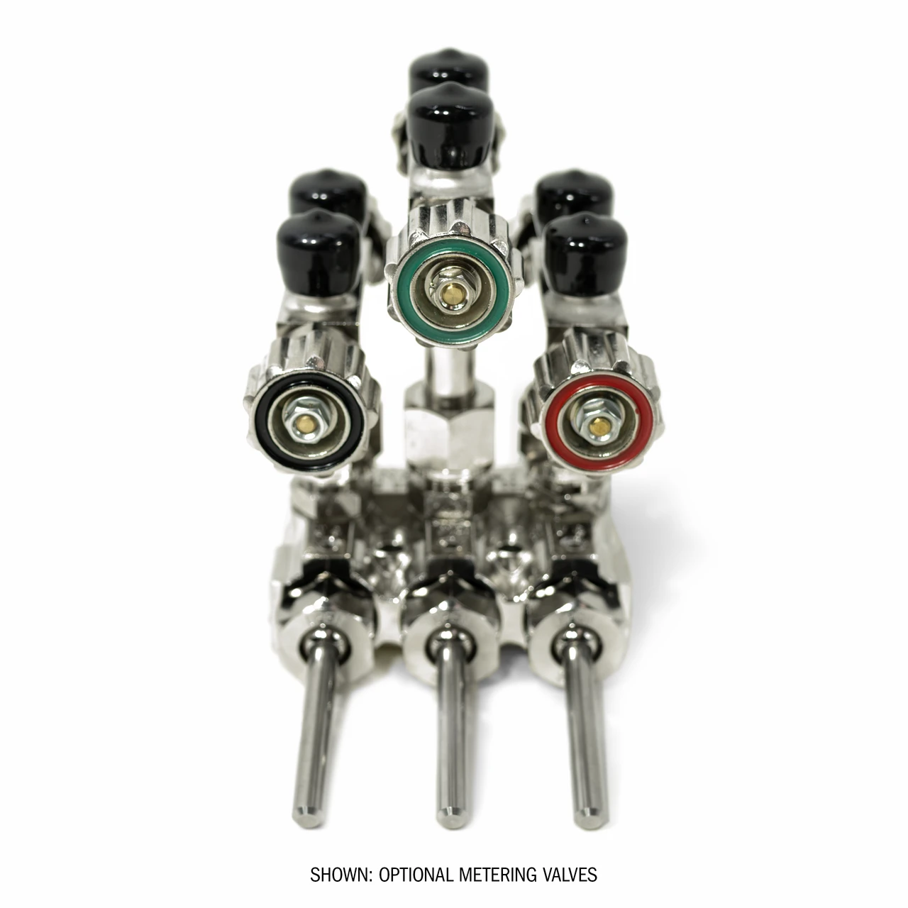 Oxy-Fuel Manifold with Snap Valves | Metering Valve Optional