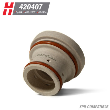 新しく着き Hypertherm® (420242 80-130A Steel, Mild Ring: Swirl XPR® スキー