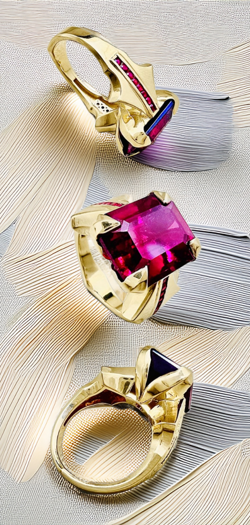 Rhodolite Garnet Ring | The Unique Rings For Women
