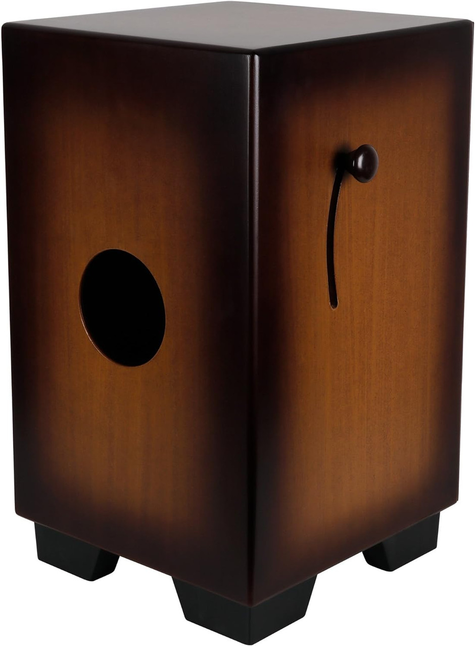 Clapbox Black Cajon CB65 Birch Wood - Adjustable Snare Cajon