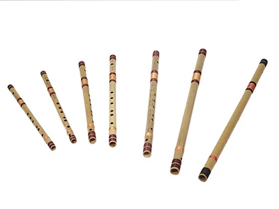 Handmade bamboo bansuri flute