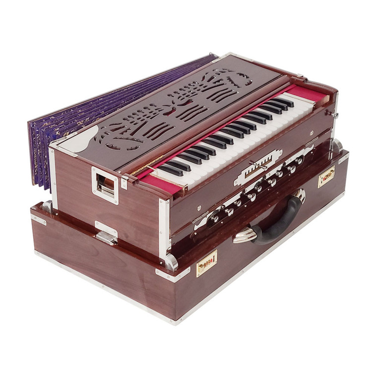 MM 3 Reed 9 Scale Change Harmonium - Harmonium | Bhargava Musical Enterprises