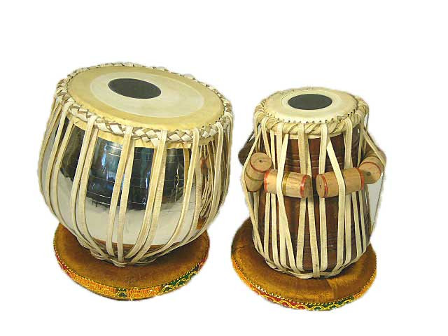 Bombay tabla set, dayan and bayan