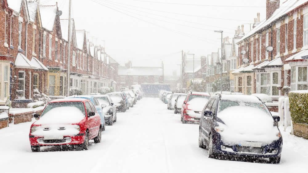 Why driving with snow on your car could leave you out in the cold