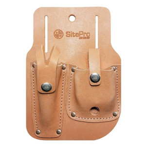 SitePro Leather Gammon Reel and Plumb Bob Sheath (51-10218G) | Precision Laser & Instrument SitePro Leather Gammon Reel and Plumb Bob Sheath (51-10218G) | Precision Laser & Instrument