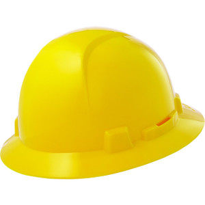 Yellow | HBFE-7L | Precision Laser & Instrument | Lift Briggs Full Brim Hard Hat Yellow | HBFE-7L | Precision Laser & Instrument | Lift Briggs Full Brim Hard Hat