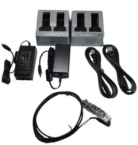 2 Dual Battery Chargers w/ Power Cords 2 Dual Battery Chargers w/ Power Cords