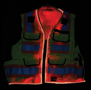 Lighted Safety Utility Vest, ANSI/ISEA Class 2 Lighted Safety Utility Vest, ANSI/ISEA Class 2